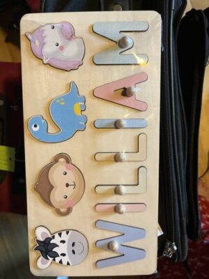 Personalized Animal Cat Lover Photo Wooden Puzzles photo review