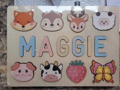 Personalized Animal Cat Lover Photo Wooden Puzzles photo review