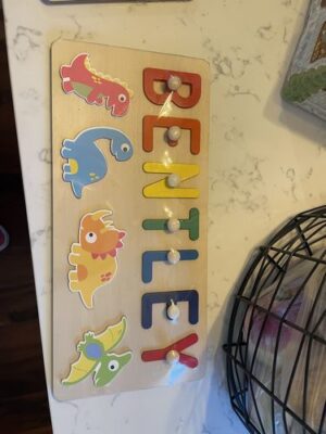 Personalized Animal Cat Lover Photo Wooden Puzzles photo review