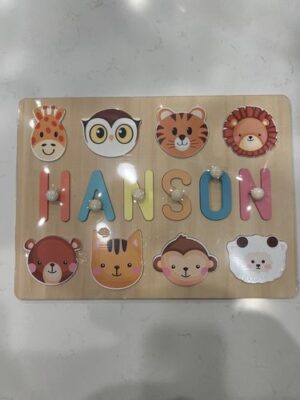 Personalized Animal Cat Lover Photo Wooden Puzzles photo review