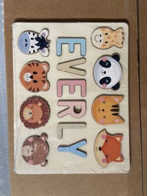 Personalized Animal Cat Lover Photo Wooden Puzzles photo review