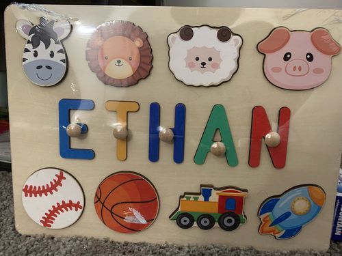 Personalized Animal Cat Lover Photo Wooden Puzzles photo review