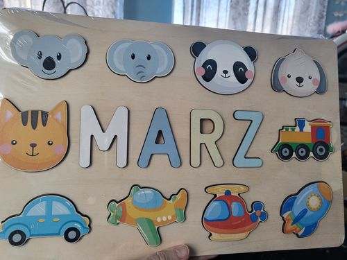 Personalized Animal Cat Lover Photo Wooden Puzzles photo review