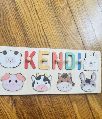 Personalized Animal Cat Lover Photo Wooden Puzzles photo review